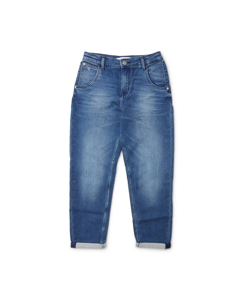 rinascente Calvin Klein Mid blue barrel jeans