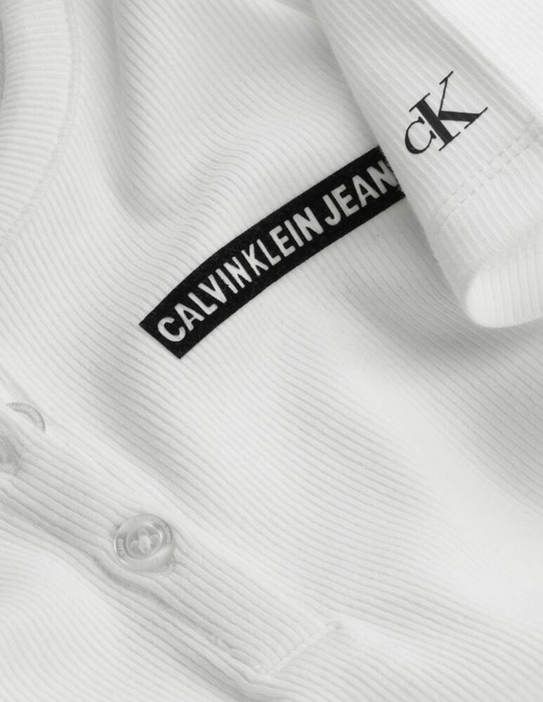 rinascente Calvin Klein Micro logo knit top