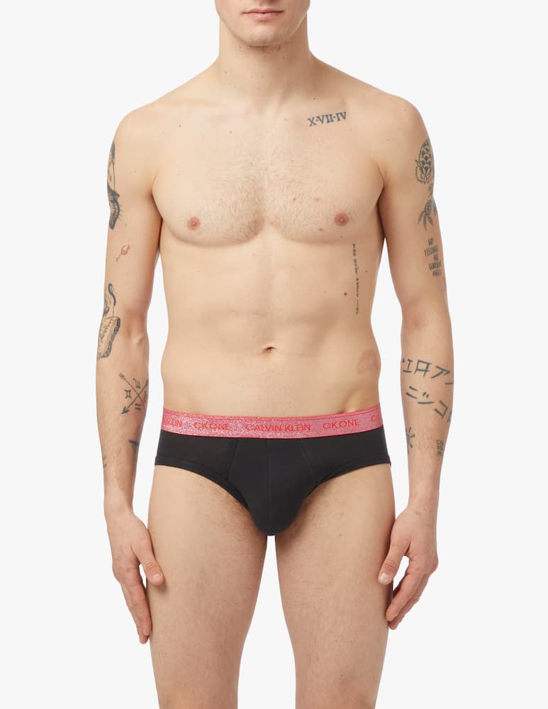 rinascente Calvin Klein Hip breif ck1 glitter - black