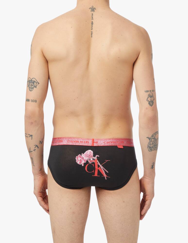 rinascente Calvin Klein Hip breif ck1 glitter - black