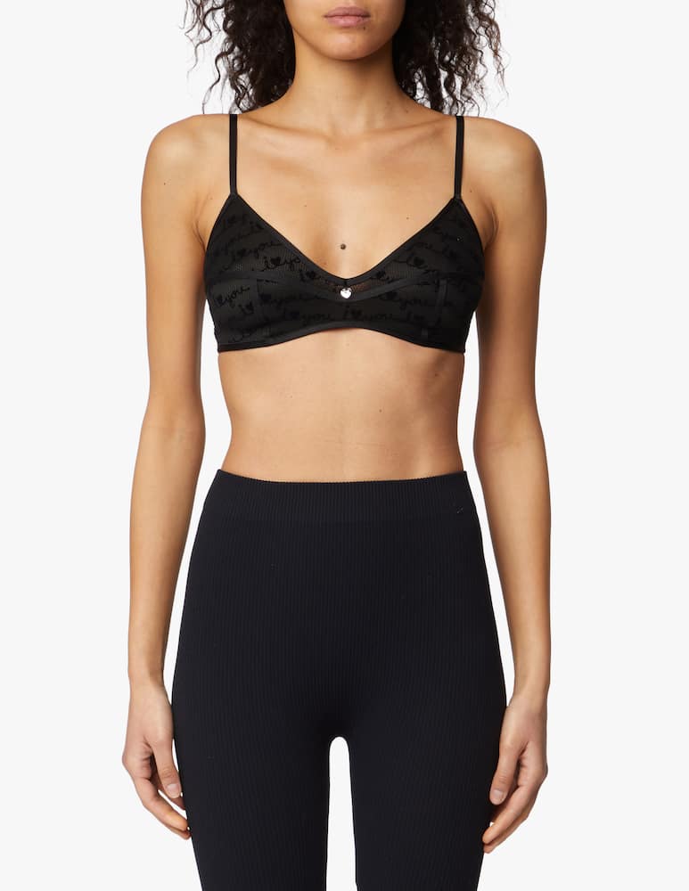 rinascente Calvin Klein Reggiseno a triangolo sfoderato - nero