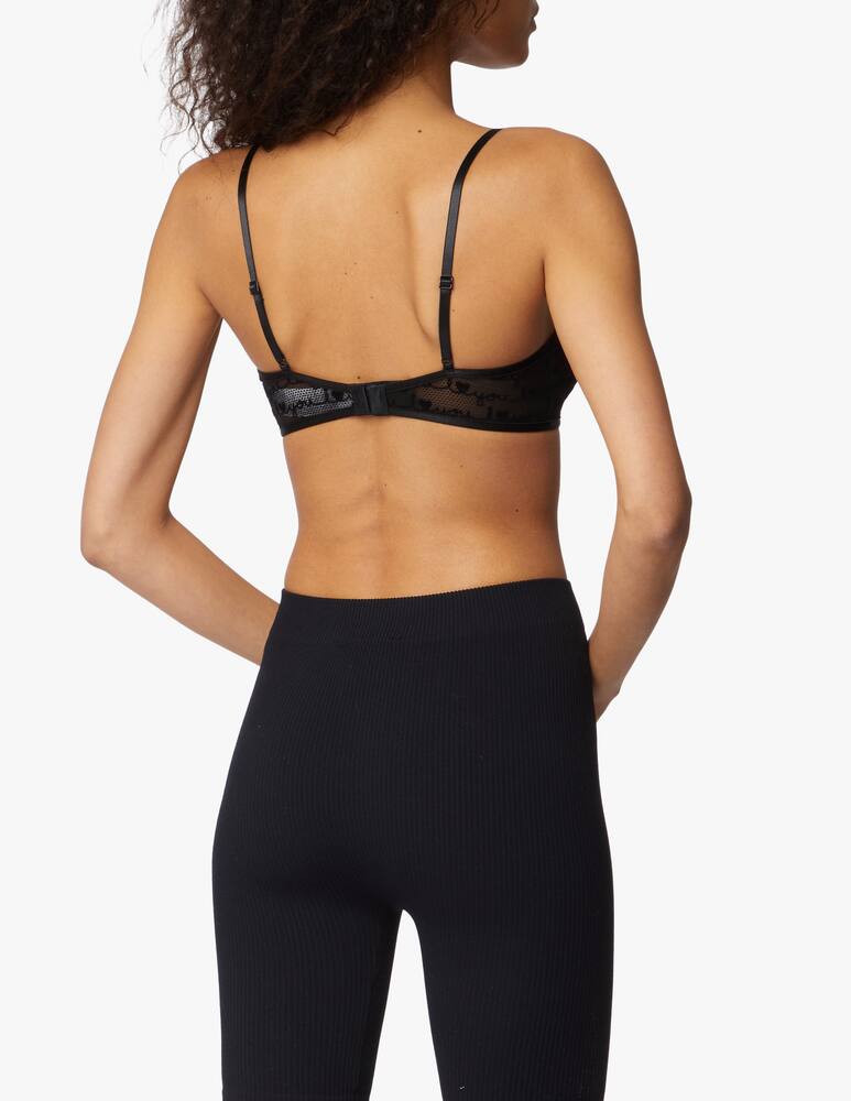 rinascente Calvin Klein Reggiseno a triangolo sfoderato - nero