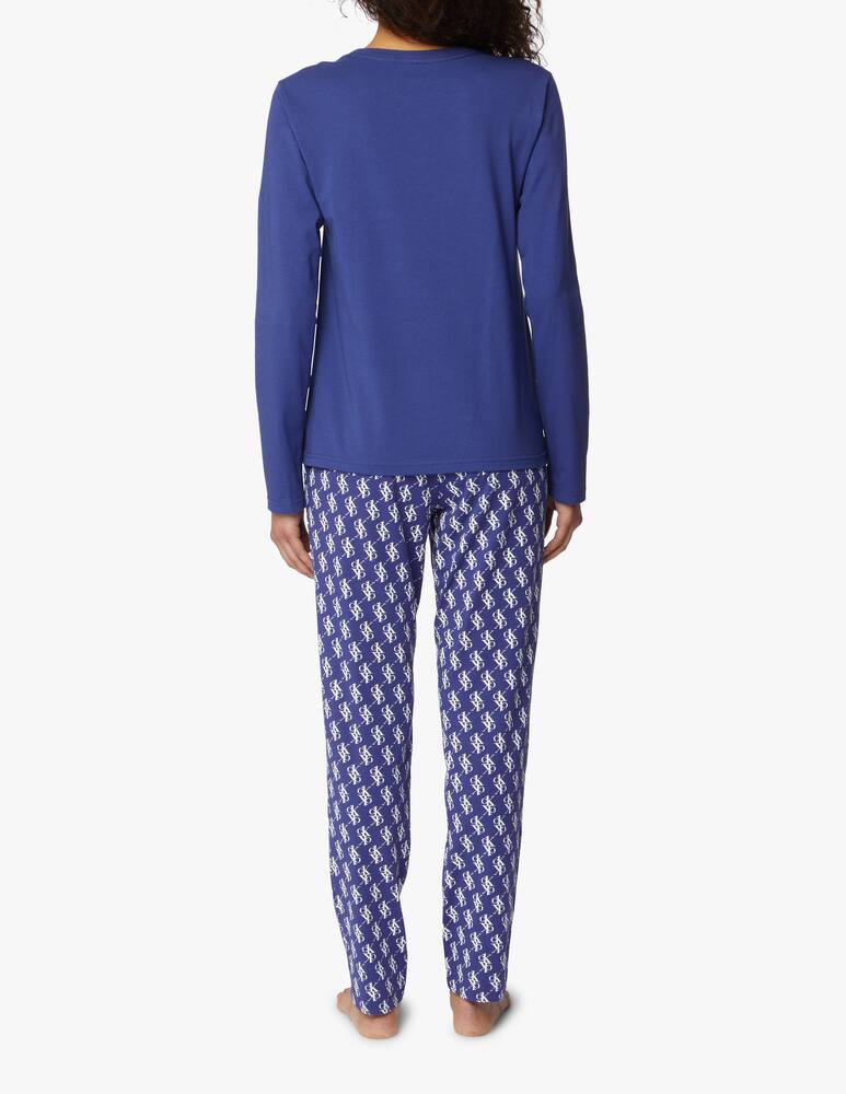 rinascente Calvin Klein Set top a maniche lunghe e pantaloni - blu