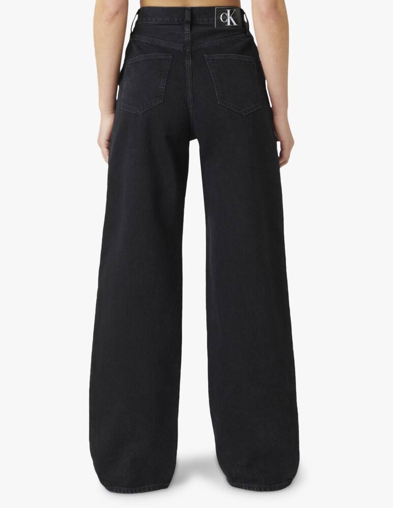 rinascente Calvin Klein Jeans Jeans a gamba larga e vita alta