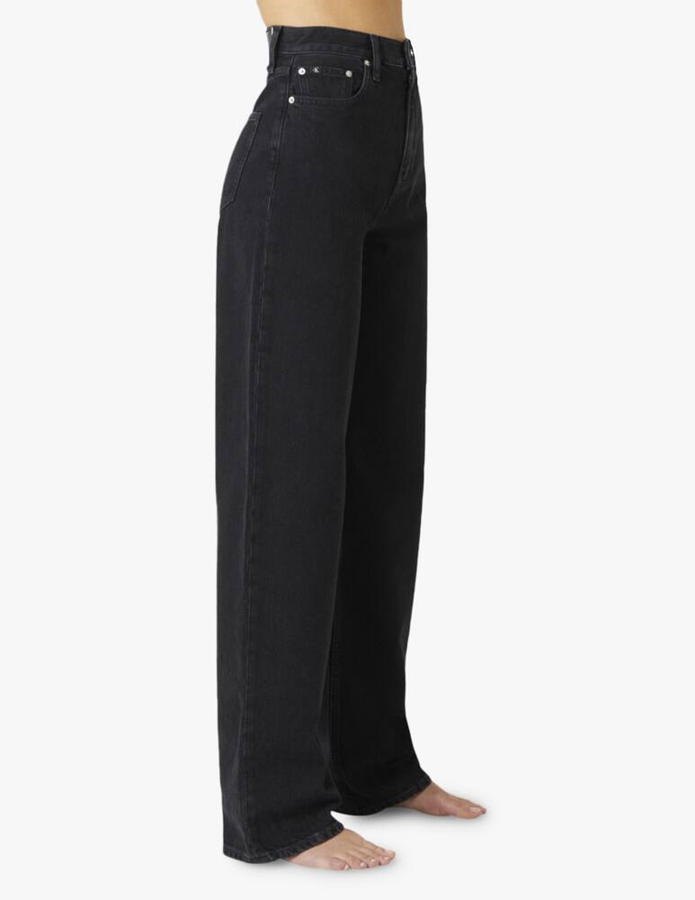 rinascente Calvin Klein Jeans Jeans a gamba larga e vita alta