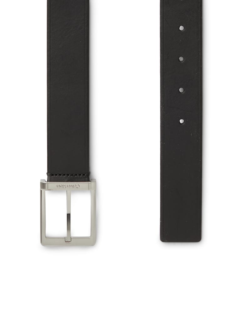 rinascente Calvin Klein Cintura in pelle anello di metallo 35mm