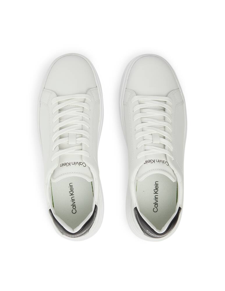 rinascente Calvin Klein Sneakers bassa in pelle chunky - bianco