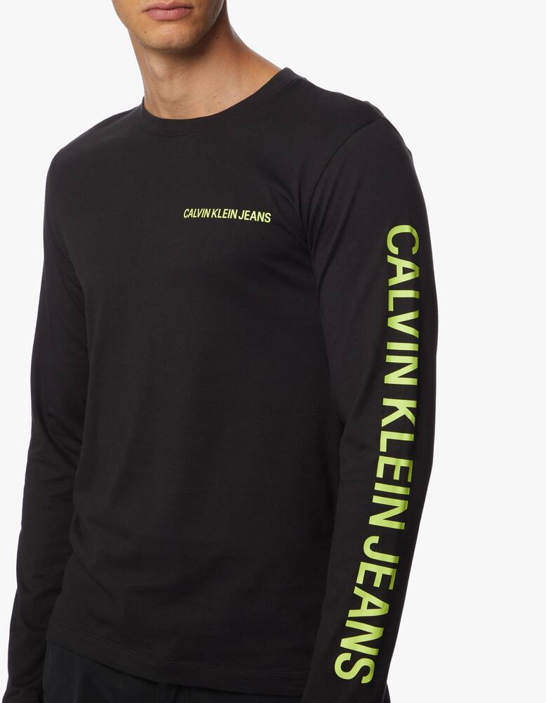 rinascente Calvin Klein Jeans Lettering logo long sleeve t-shirt