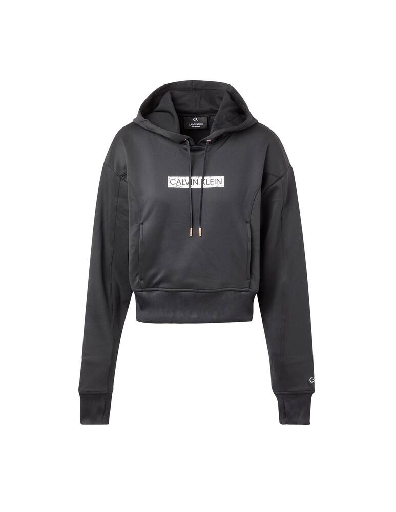 rinascente Calvin Klein Performance Felpa con cappuccio sportiva - nero