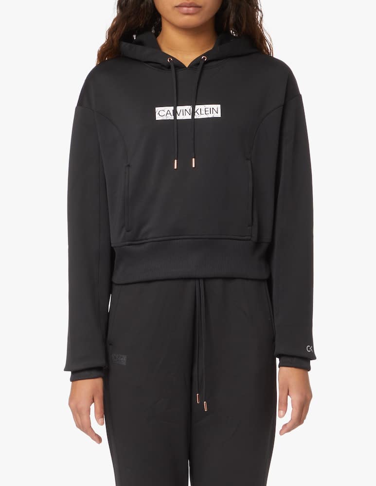 Calvin Klein Performance Felpa con cappuccio sportiva - nero - immagine 1 Calvin Klein Performance Felpa con cappuccio sportiva - nero - immagine 1