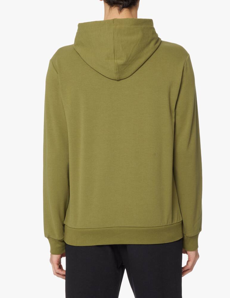 rinascente Calvin Klein Felpa con cappuccio essential logo - oliva