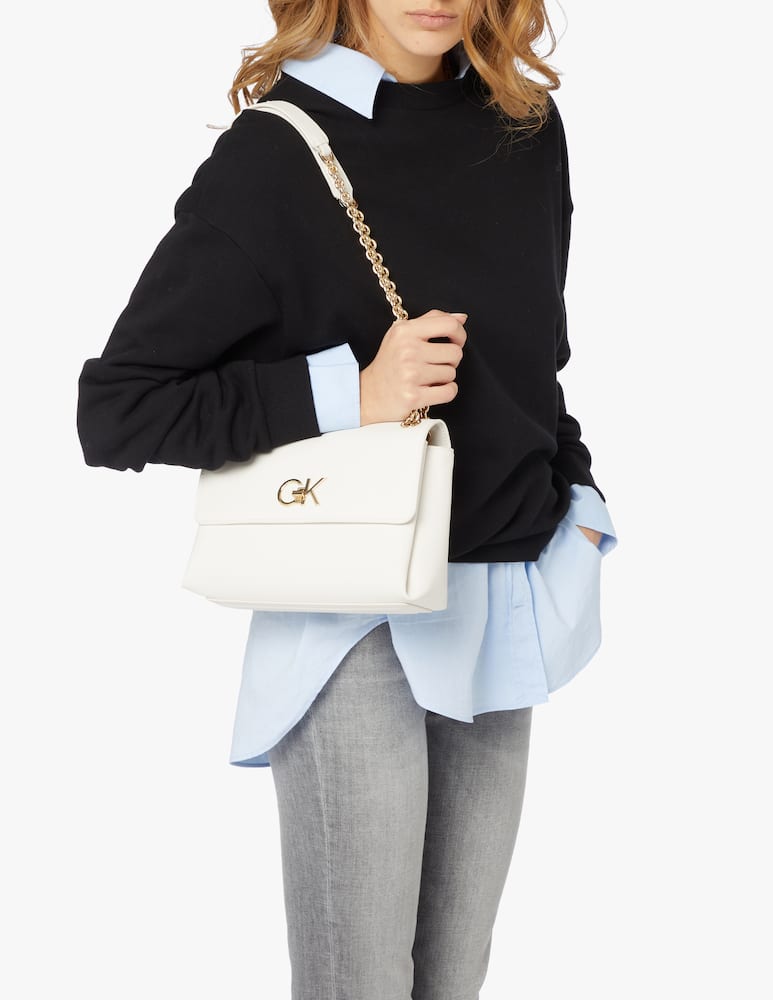 rinascente Calvin Klein Crossbody bag with logo - white