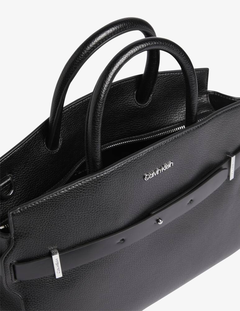 Calvin Klein Borsa shopper CK Code - Nero - immagine 4 Calvin Klein Borsa shopper CK Code - Nero - immagine 4