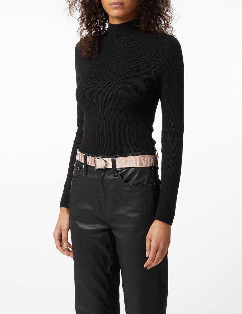 rinascente Calvin Klein Jeans Cintura con logo lunga - rosa