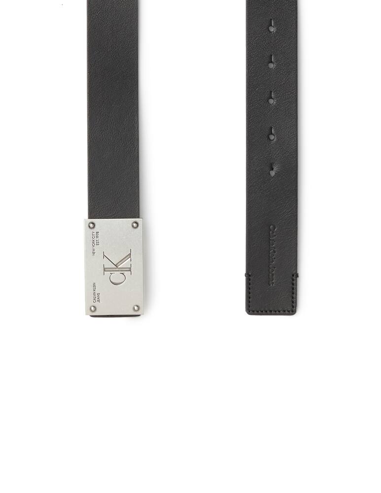 rinascente Calvin Klein Cintura mono plaque - nero