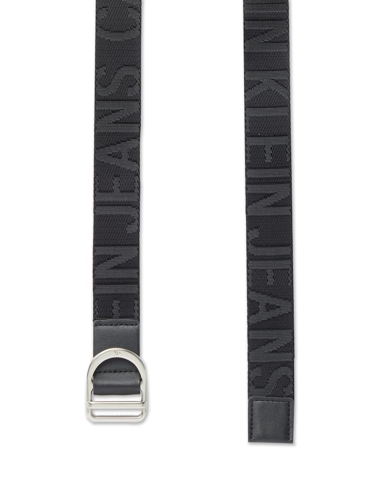 rinascente Calvin Klein Jeans Long belt with logo - black