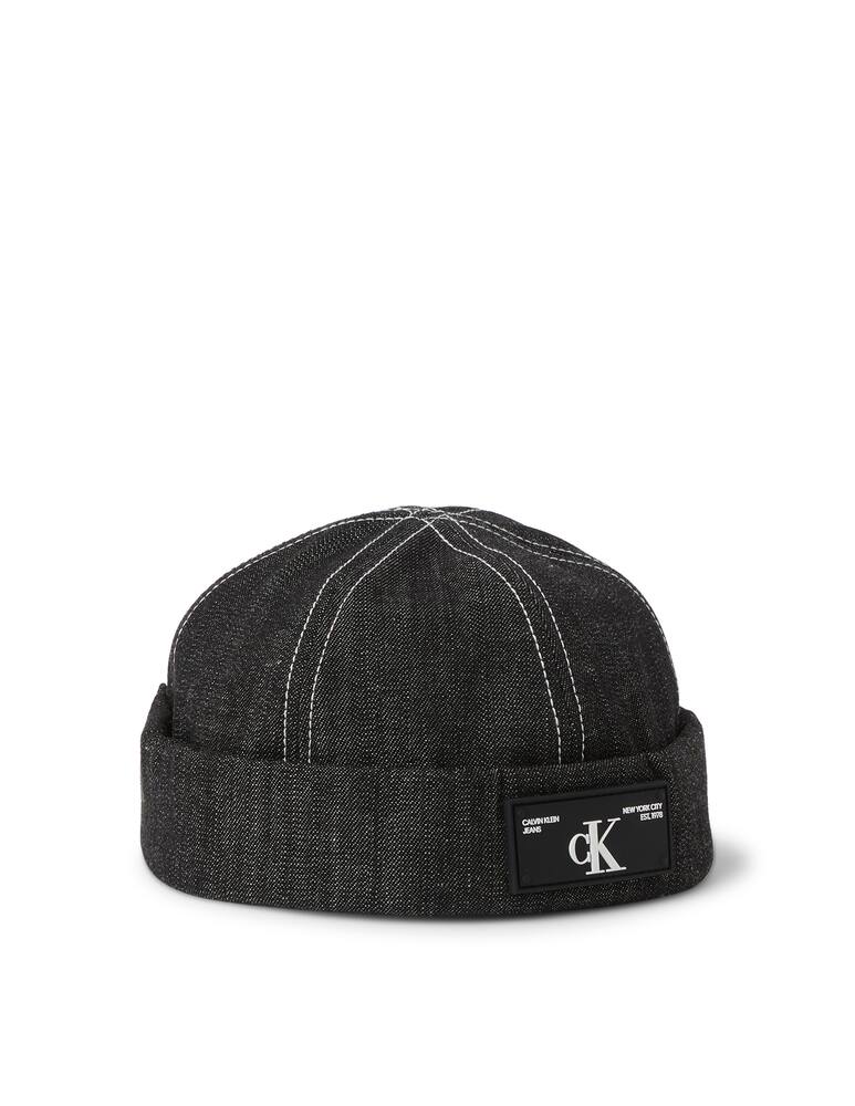 rinascente Calvin Klein Cappello docker in denim - nero