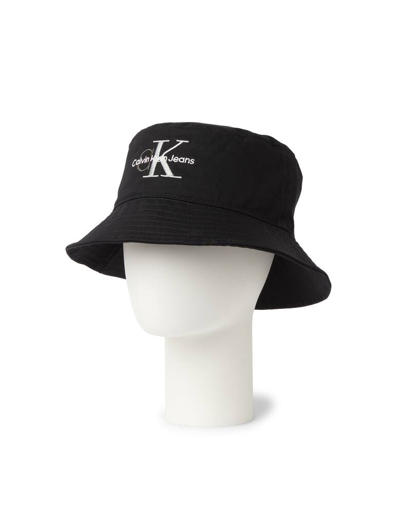 rinascente Calvin Klein Double embroidery bucket hat - black