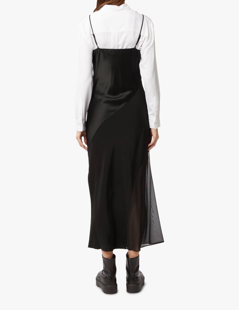 rinascente Calvin Klein Vestito lungo senza manica - nero