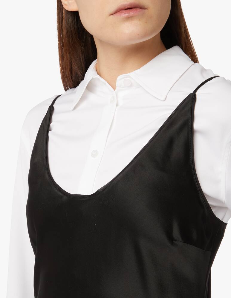 rinascente Calvin Klein Vestito lungo senza manica - nero