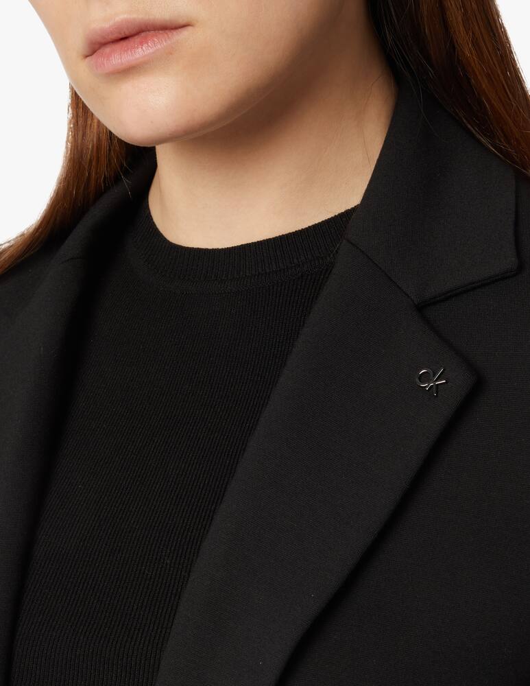 rinascente Calvin Klein Milano viscose blend blazer - black