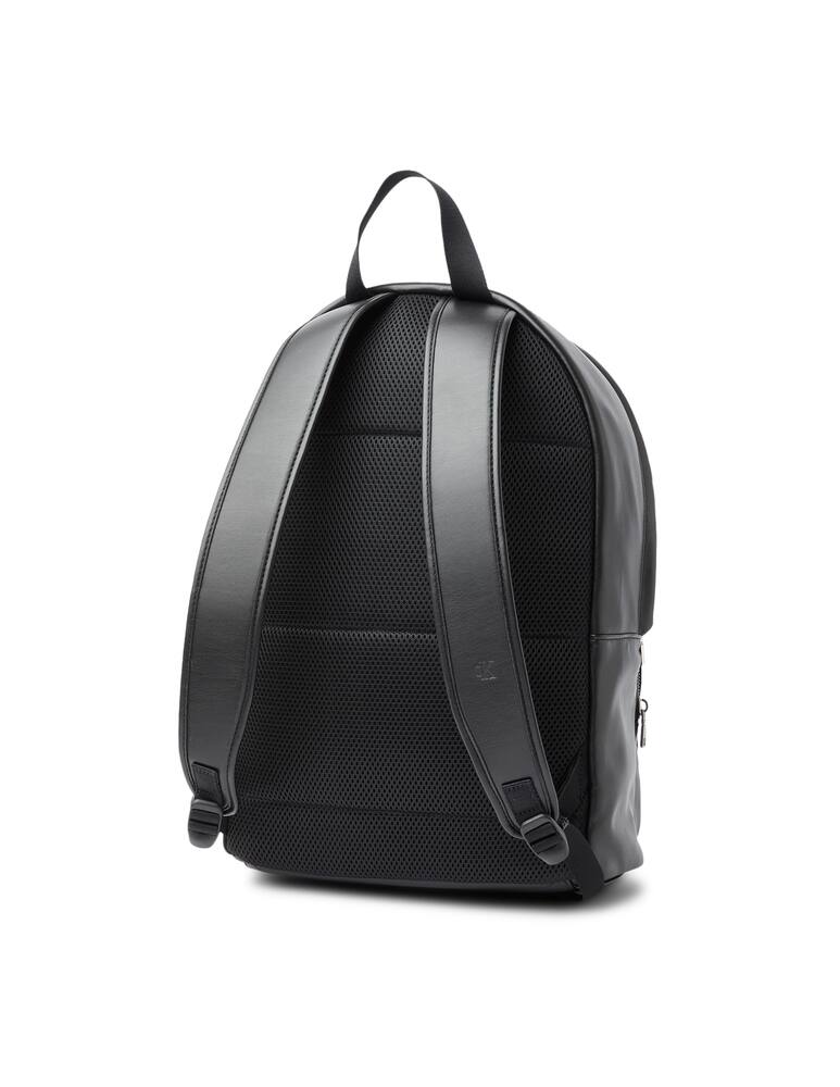 rinascente Calvin Klein Smooth monogram campus backpack - black