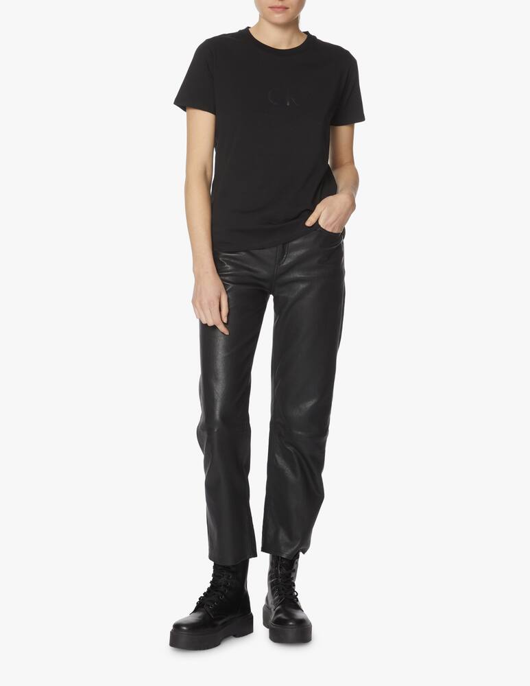 rinascente Calvin Klein Cotton t-shirt with logo - black