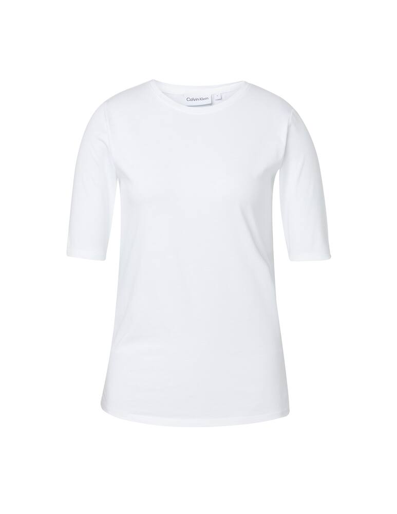 rinascente Calvin Klein Liquid Touch 3/4 sleeves top - white