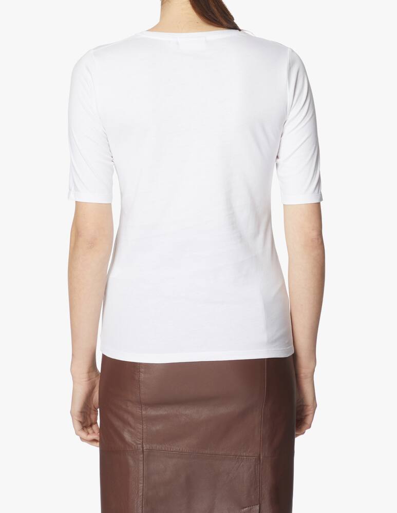 rinascente Calvin Klein Liquid Touch 3/4 sleeves top - white