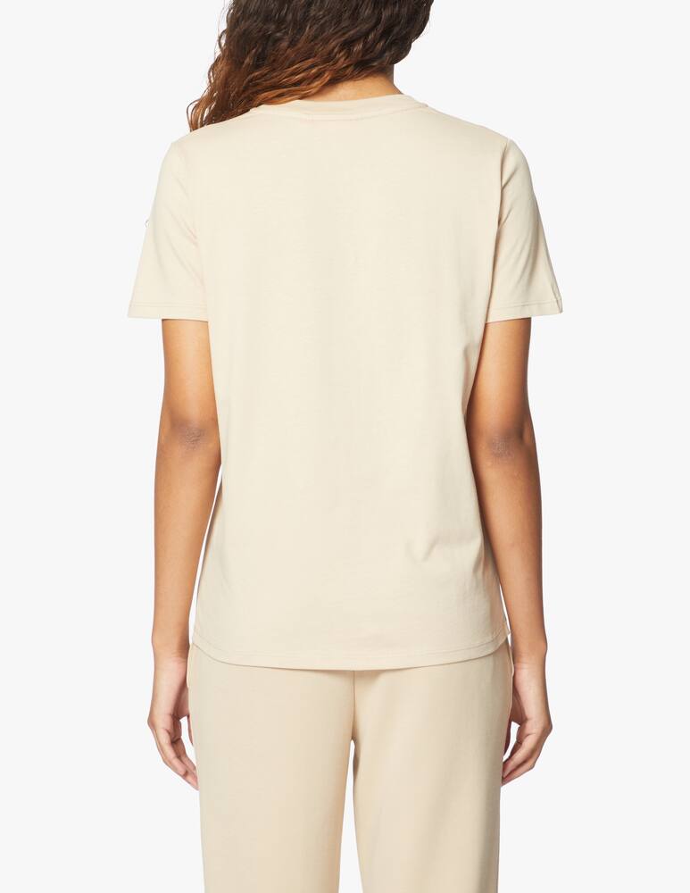 rinascente Calvin Klein Cotton t-shirt with logo - beige