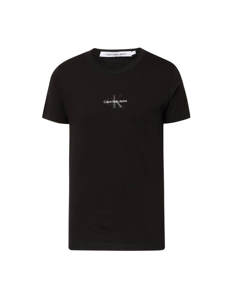 rinascente Calvin Klein Jeans Maglietta monogram lettering - nero