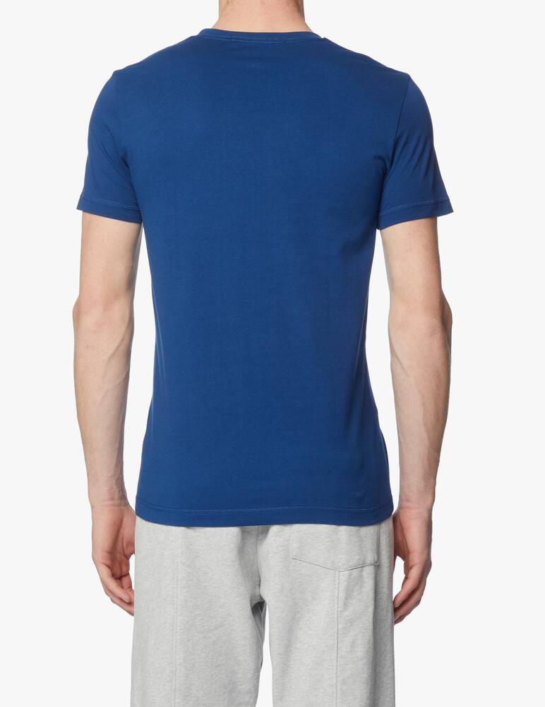 rinascente Calvin Klein Jeans Lettering monogram t-shirt - blue