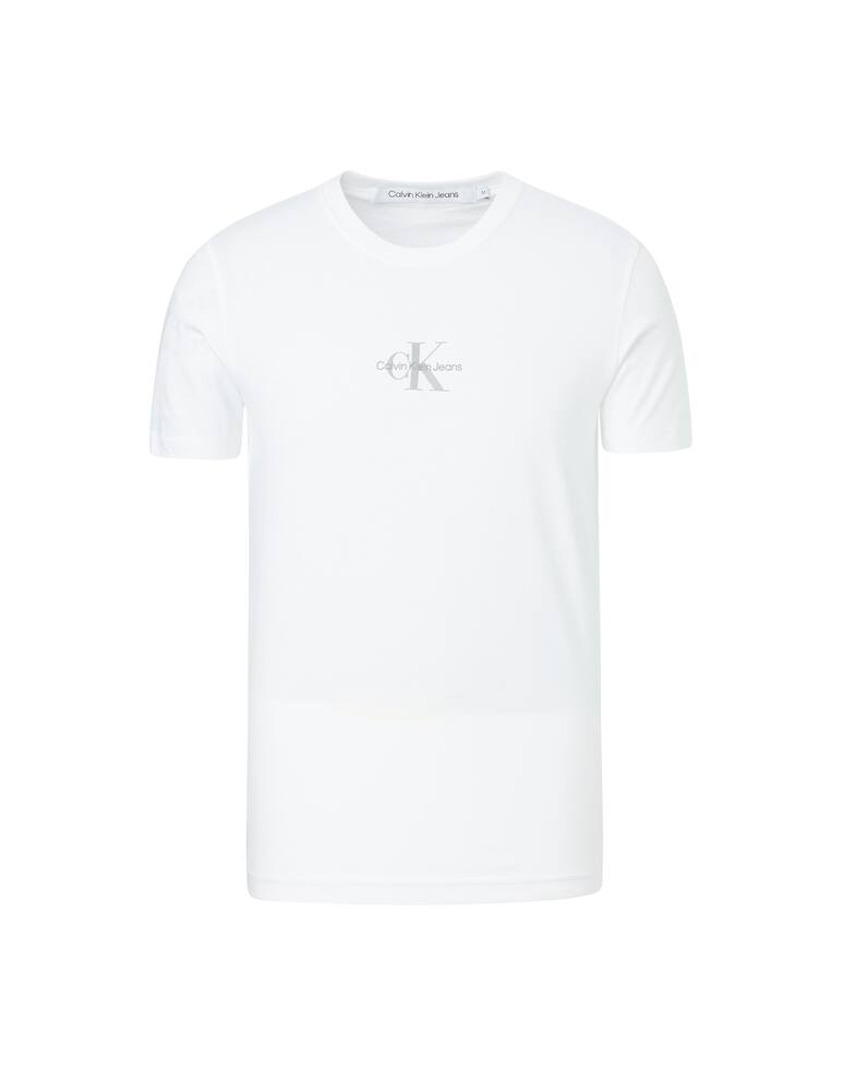 rinascente Calvin Klein Jeans Lettering monogram t-shirt - white