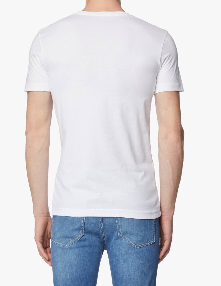 rinascente Calvin Klein Jeans Lettering monogram t-shirt - white