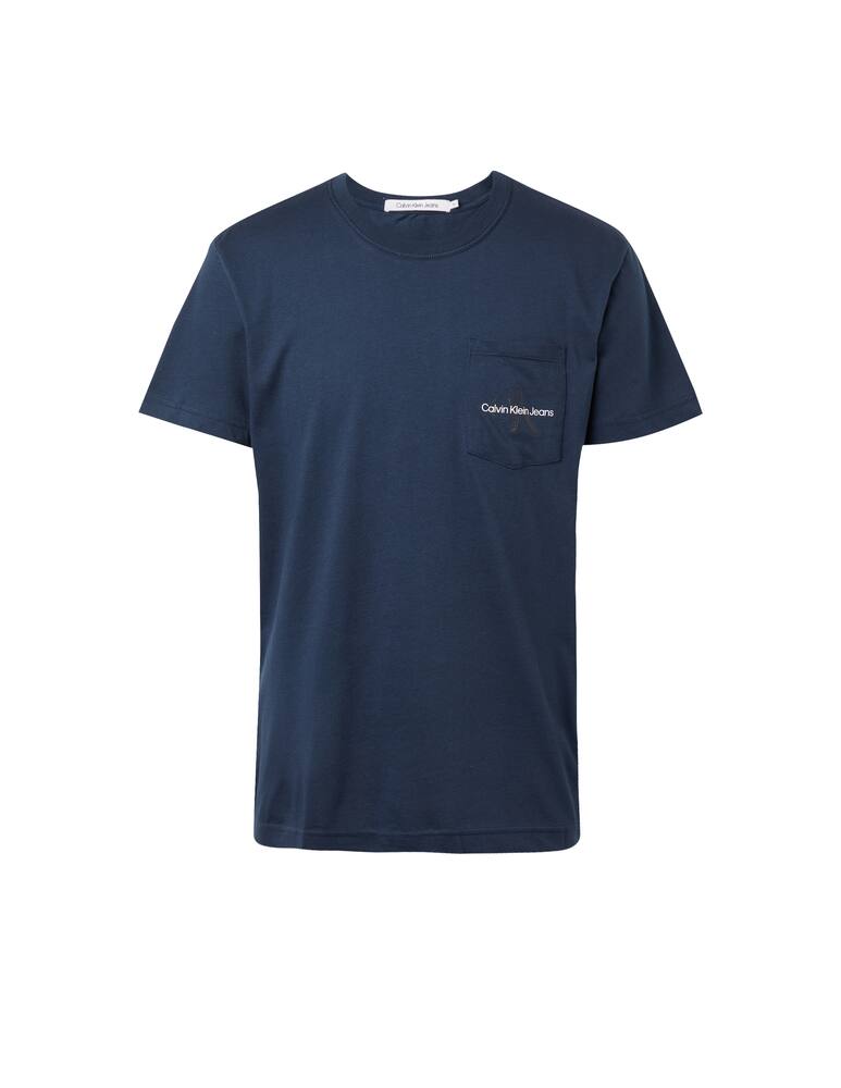rinascente Calvin Klein Jeans Maglietta con taschino monogram - blu