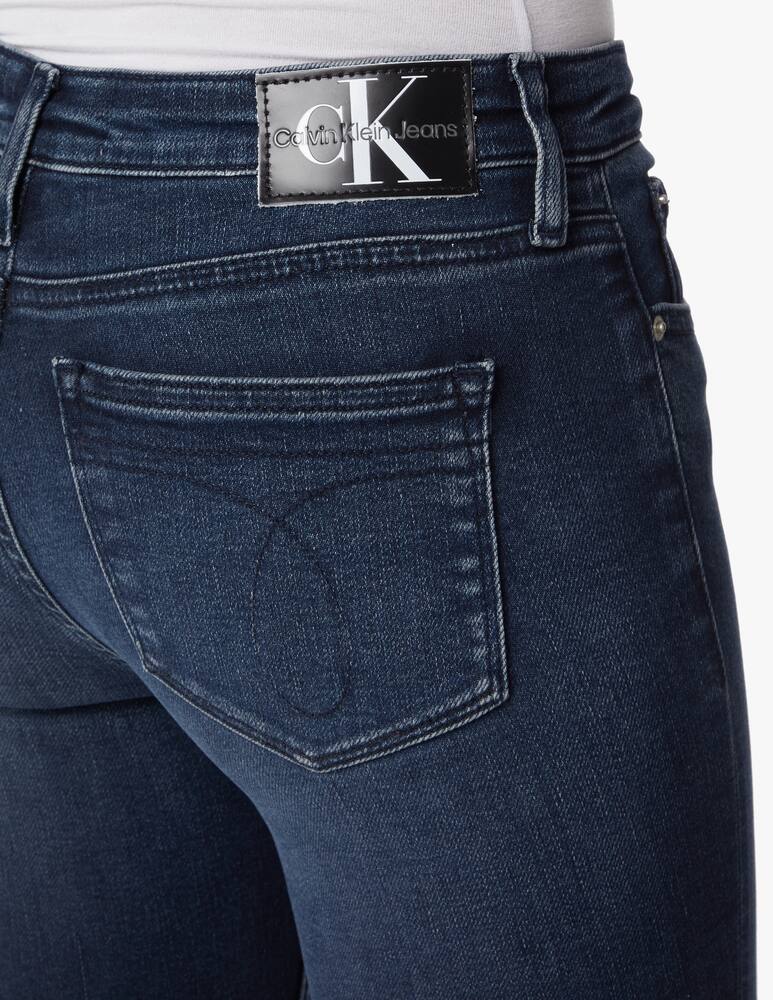 Calvin Klein Jeans Jeans skinny a vita media - blu - immagine 4 Calvin Klein Jeans Jeans skinny a vita media - blu - immagine 4