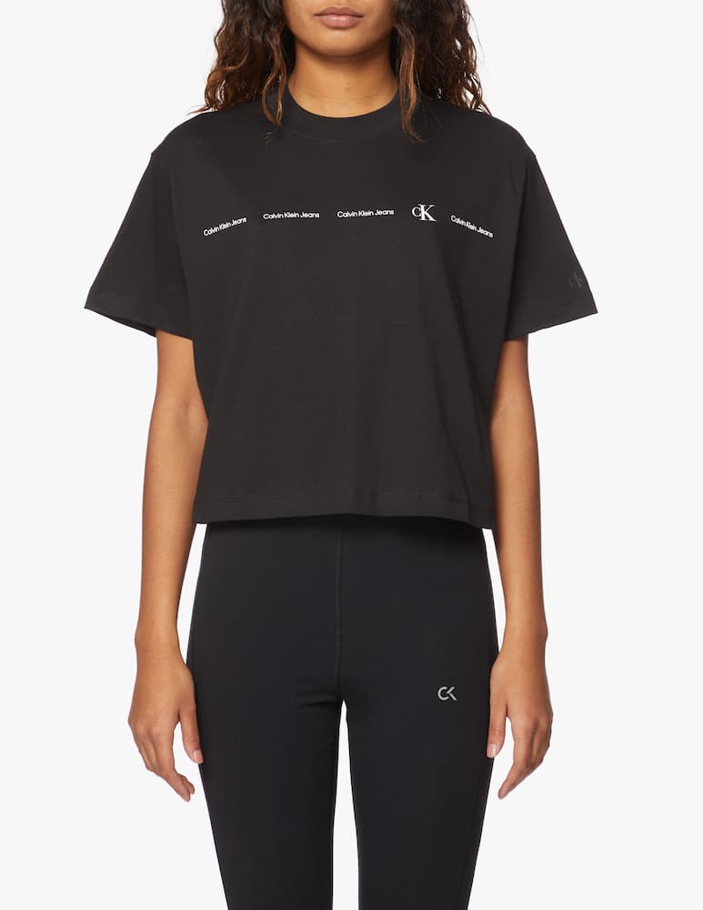 rinascente Calvin Klein Jeans T-shirt con logo - nero
