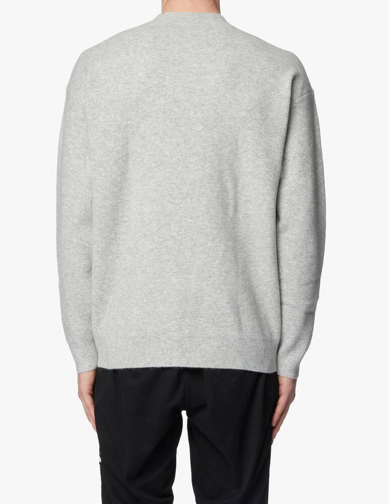 rinascente Calvin Klein Jeans 2tone chest monogram sweater - grey