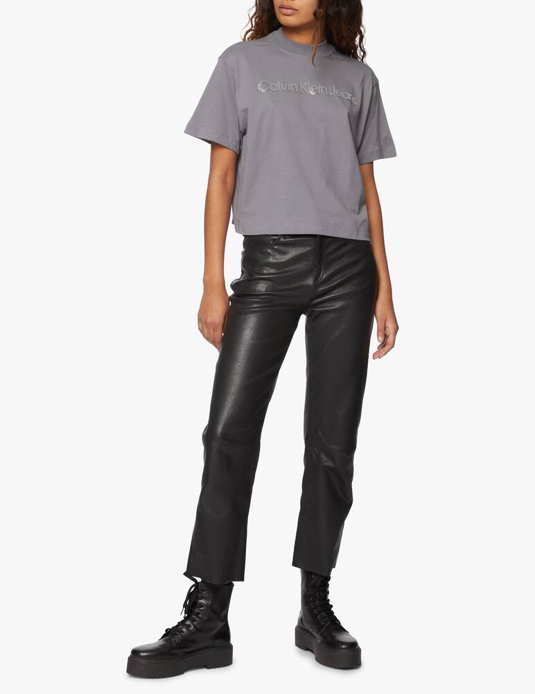 rinascente Calvin Klein Jeans T-shirt monogramma - grigio