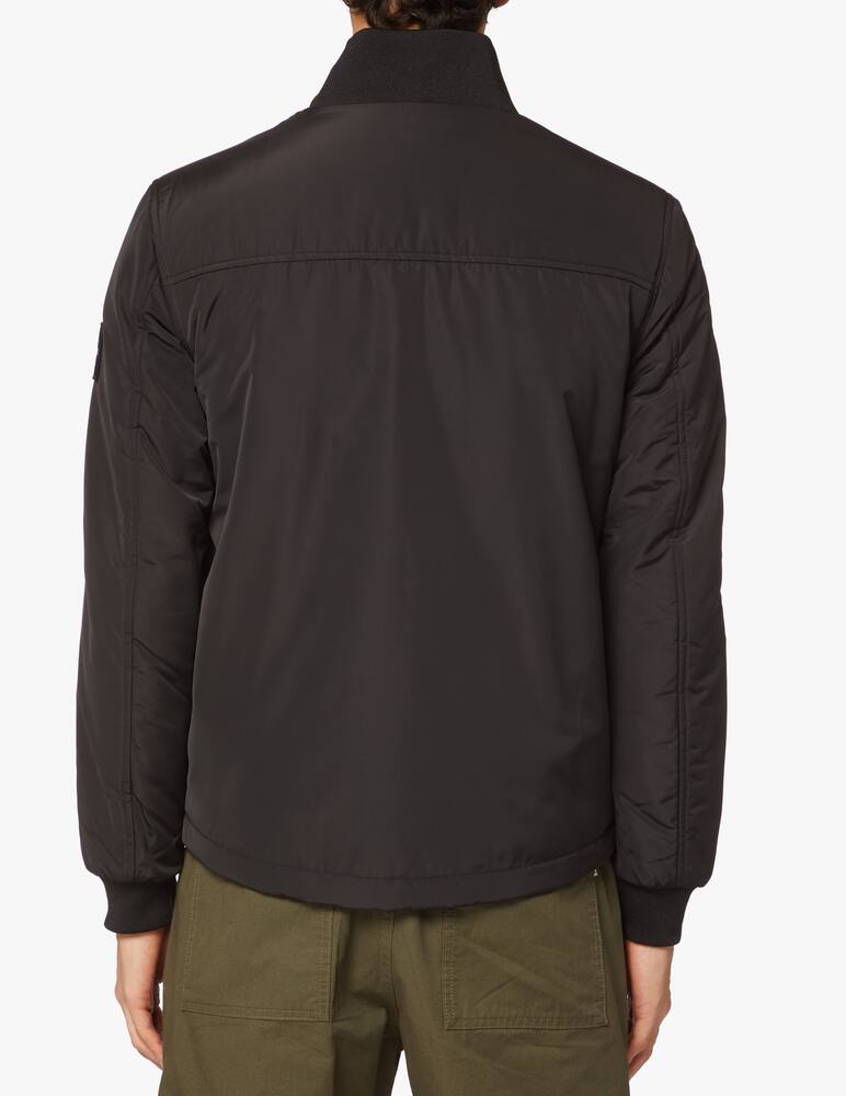 rinascente Calvin Klein Jeans Light padded harrington hooded jacket - black