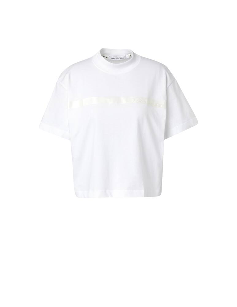 rinascente Calvin Klein Jeans T-shirt con logo lucido - bianco