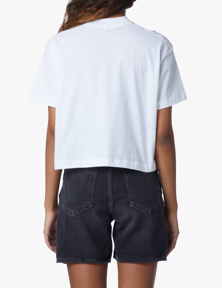rinascente Calvin Klein Jeans T-shirt con logo lucido - bianco