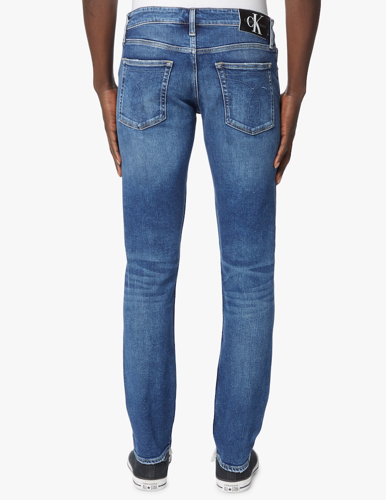 rinascente Calvin Klein Jeans Medium dark washed slim jeans - blue