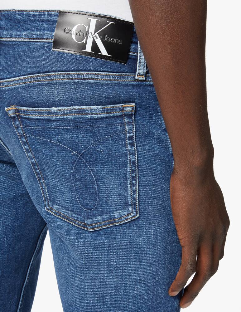rinascente Calvin Klein Jeans Medium dark washed slim jeans - blue