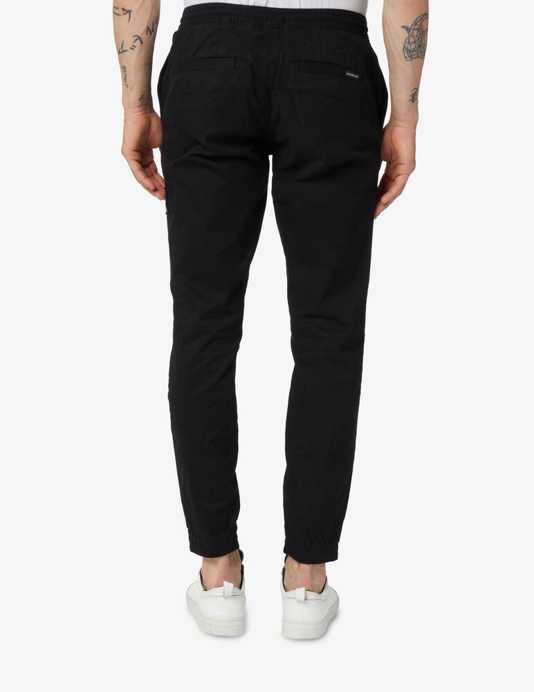 rinascente Calvin Klein Jeans Cuffed gabardina jogger pant - black