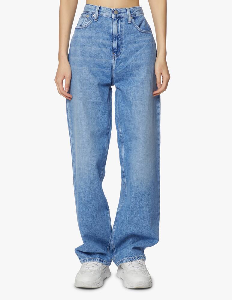 rinascente Calvin Klein Jeans High rise relaxed jeans - light blue