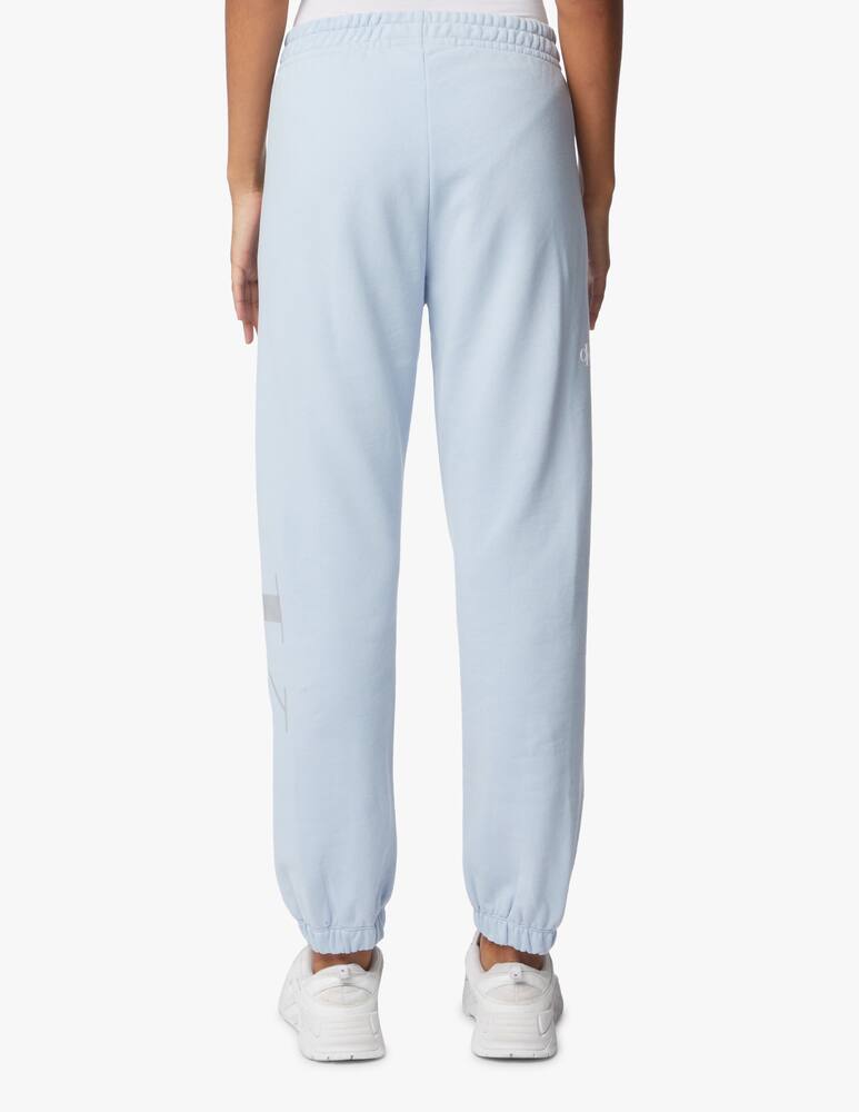 rinascente Calvin Klein Jeans Joggers con monogramma bicolore - azzurro