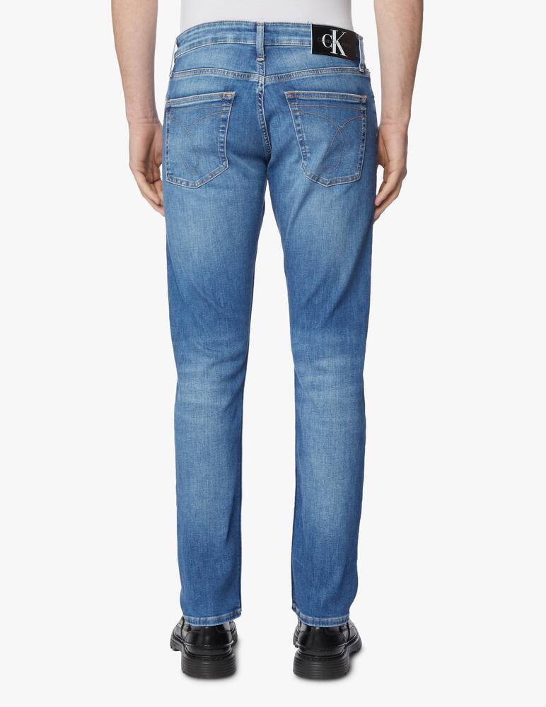 rinascente Calvin Klein Jeans Jeans slim medio chiaro lavato - blu