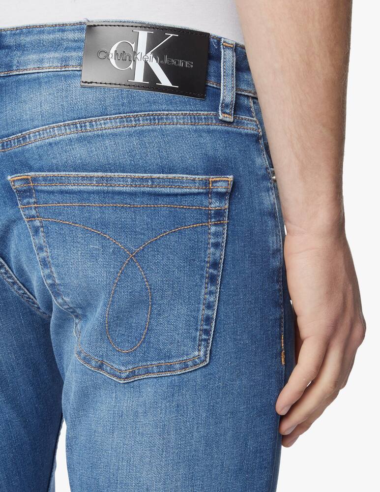 rinascente Calvin Klein Jeans Jeans slim medio chiaro lavato - blu