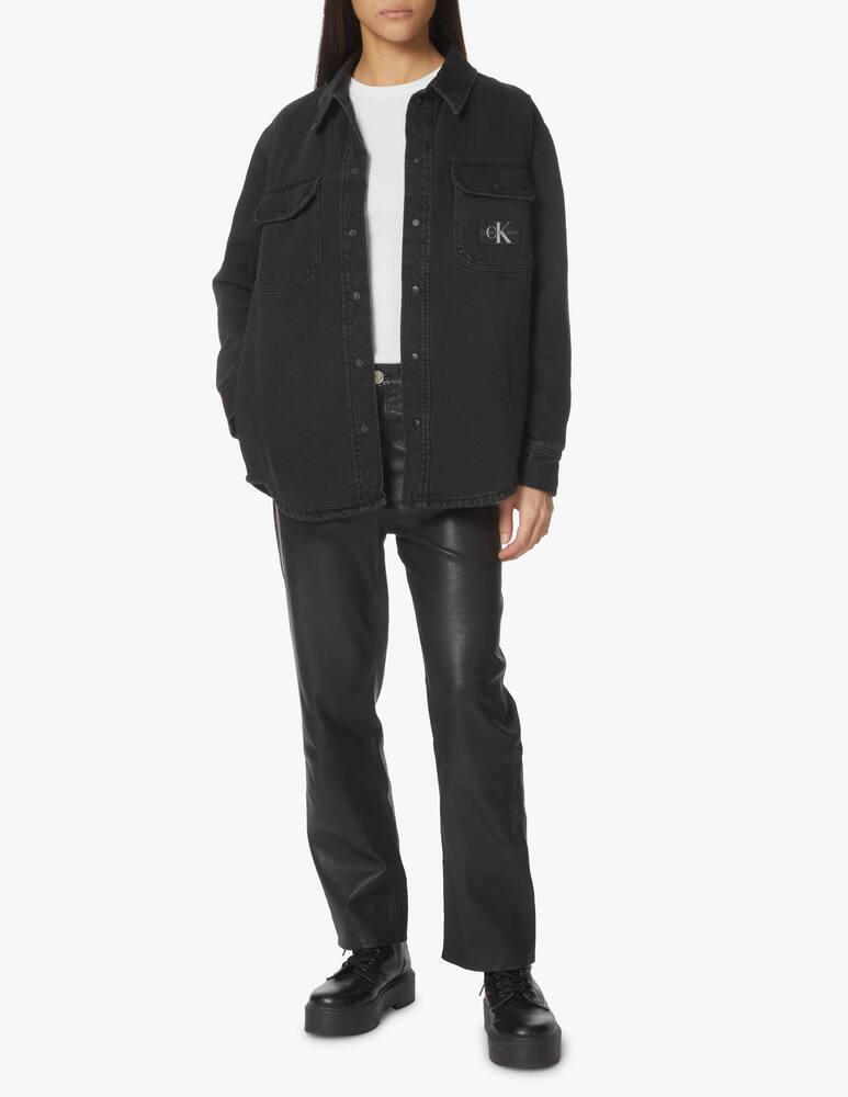 rinascente Calvin Klein Jeans Padded overshirt - black